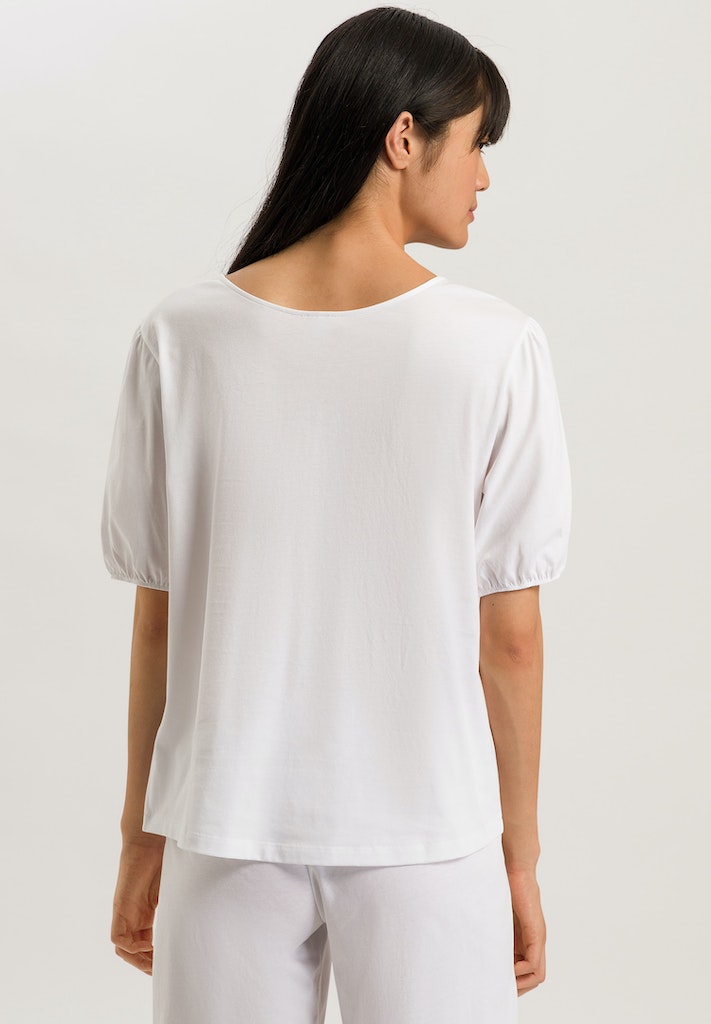 Natural Shirt - Puff Sleeved Top