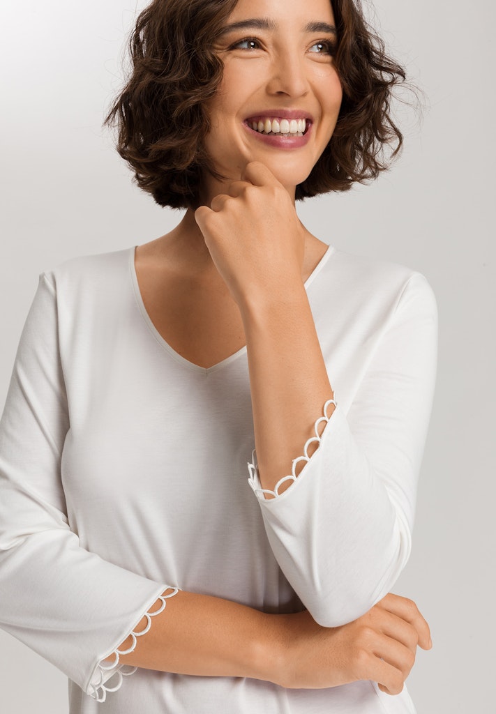 Anouk - Cropped Sleeved Nightdress 110cm - HANRO