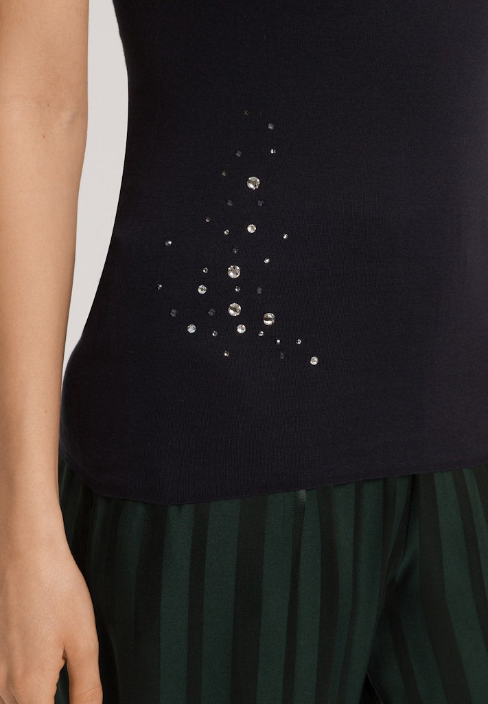 Cotton Seamless - V-Neck Spaghetti Top