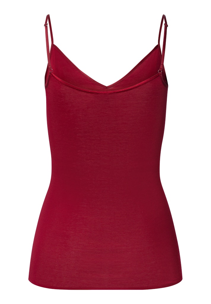 Cotton Seamless - V-Neck Spaghetti Top