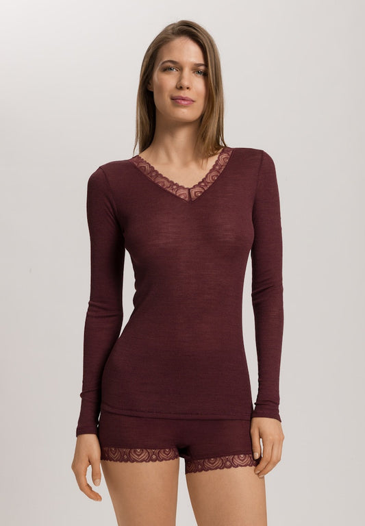 Woolen Lace - Long Sleeved Top
