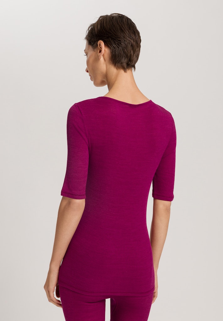 Woolen Lace - Cropped Sleeved Top