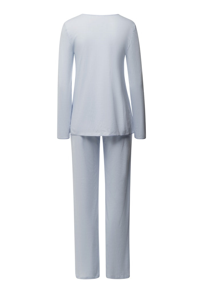 Cotton Silk Long Sleeved Pyjama