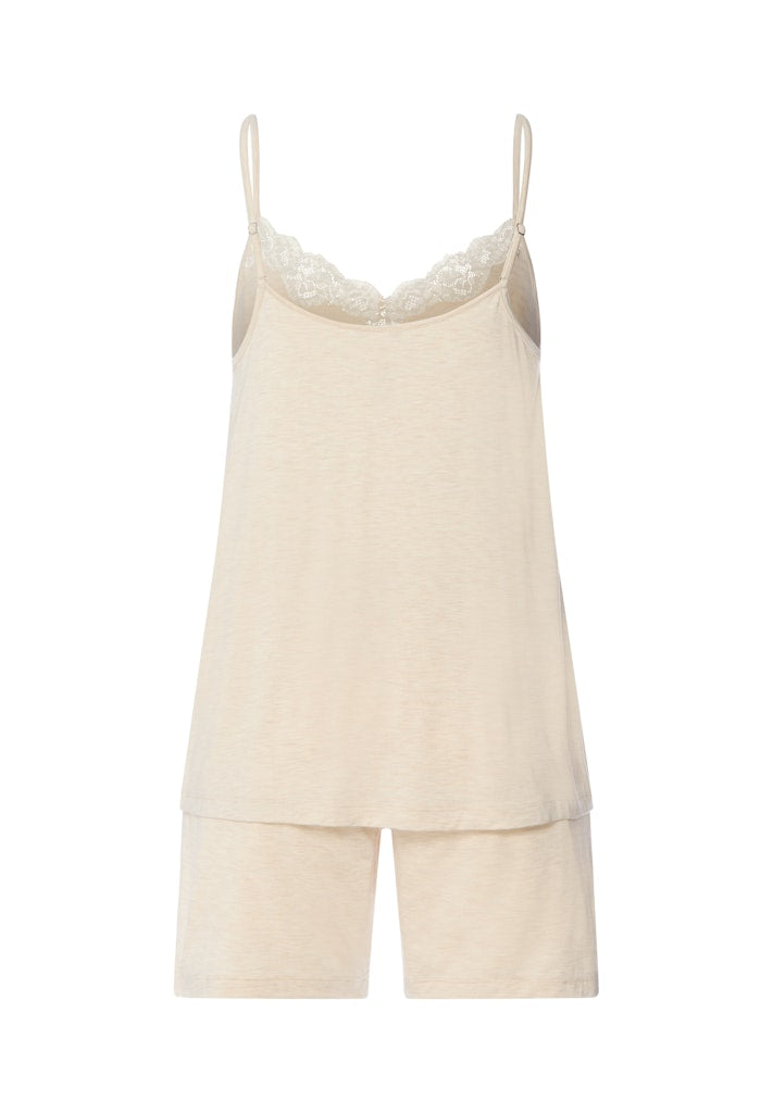Natural Elegance - Sleeveless Short Pyjama