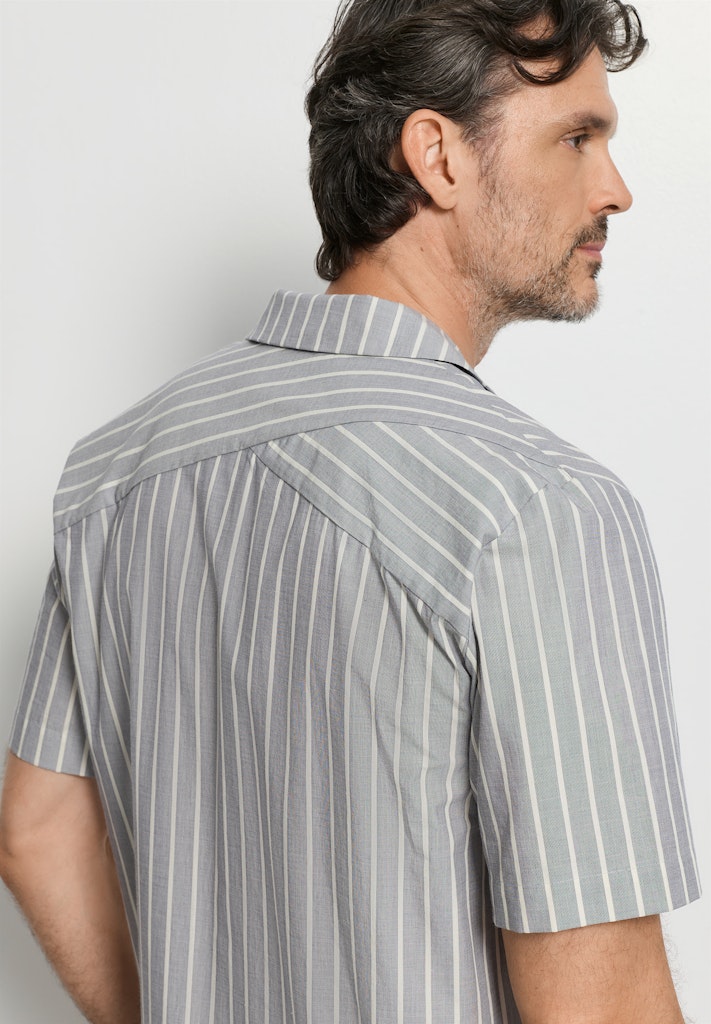 Night & Day - Short Sleeved Henley Shirt