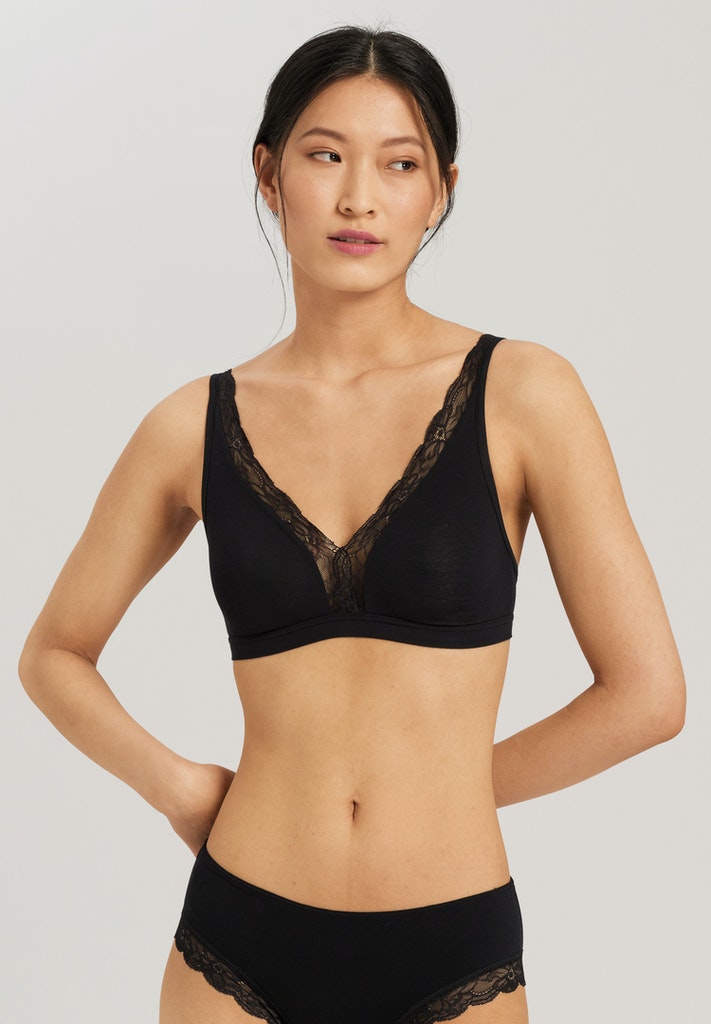 Cotton Lace - Soft Bra - HANRO