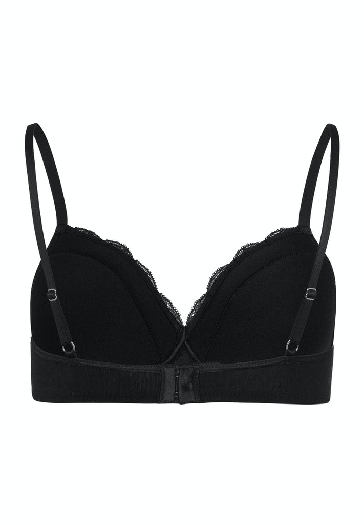 Cotton Lace - Light Padded Soft Cup Bra - HANRO