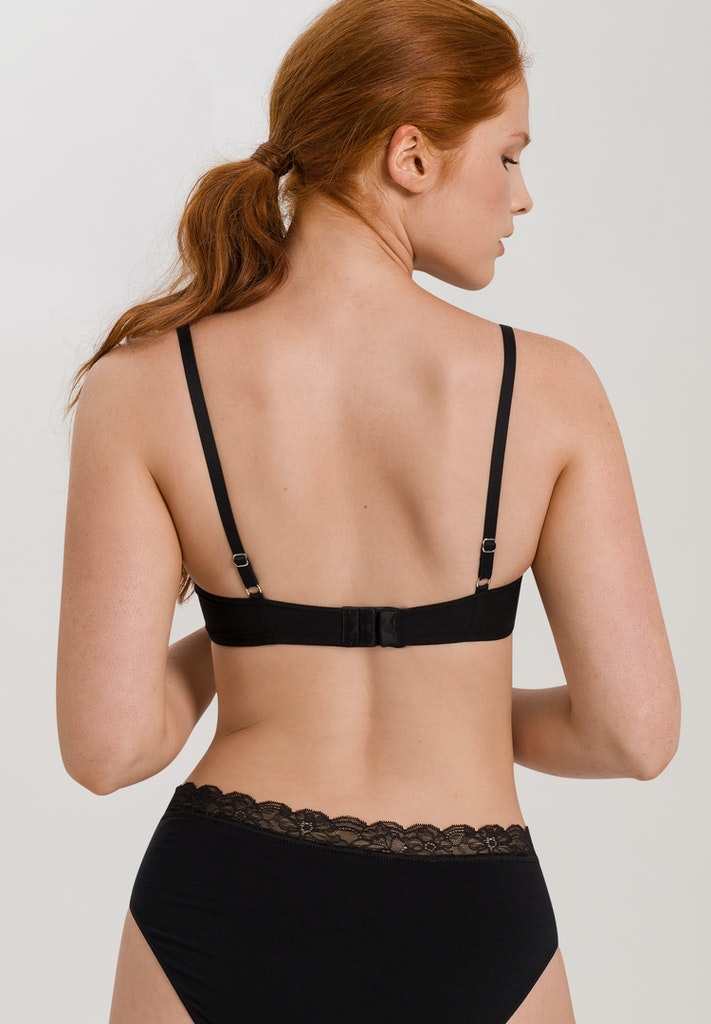 Cotton Lace - Underwired Light Padded Bra - HANRO