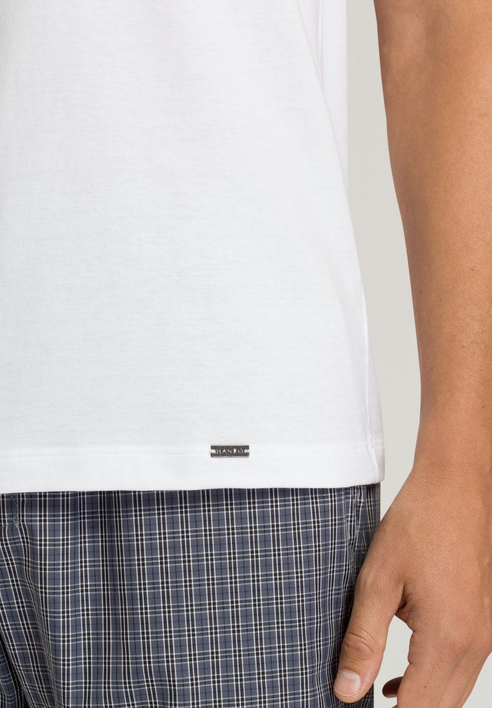 Living - Short Sleeved V Neck T-Shirt - HANRO