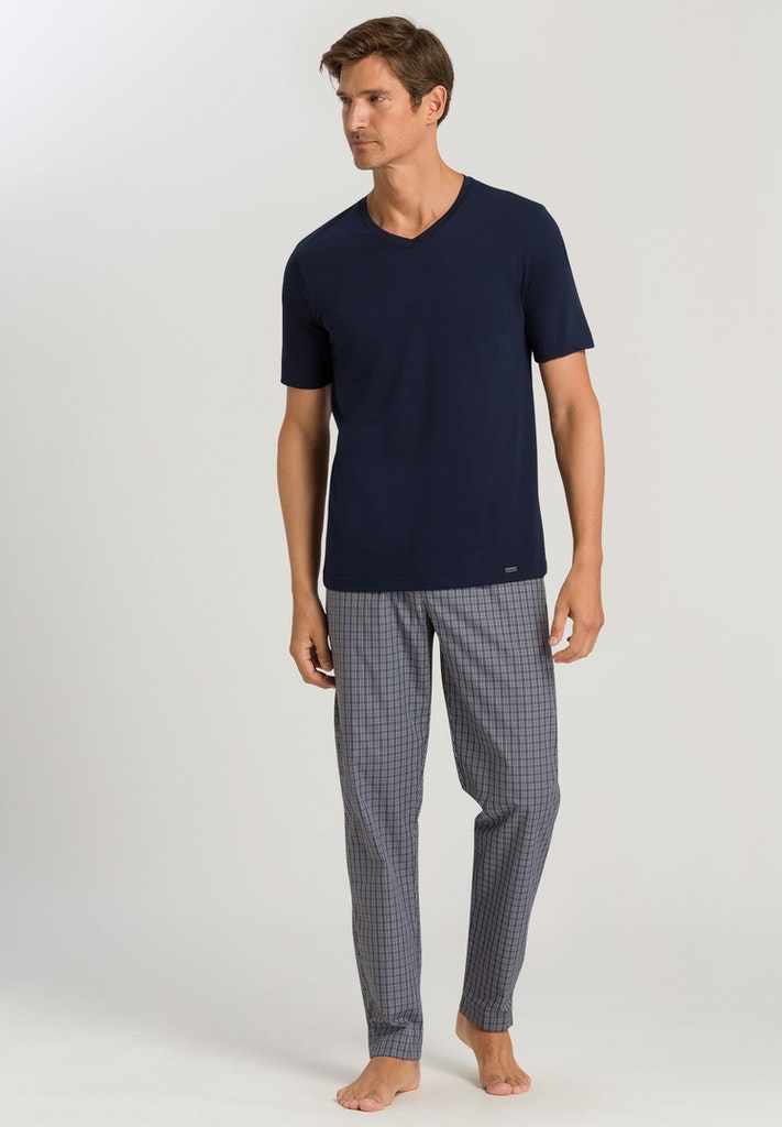 Living - Short Sleeved V Neck T-Shirt - HANRO