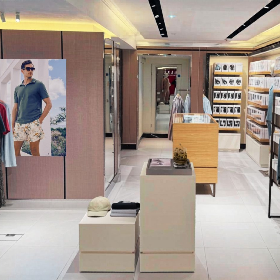New Men's Harrods Shop
