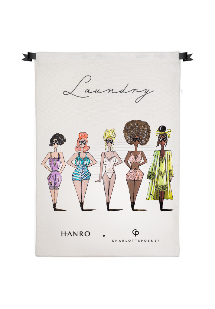 Charlotte Posner x HANRO Canvas Laundry Bag