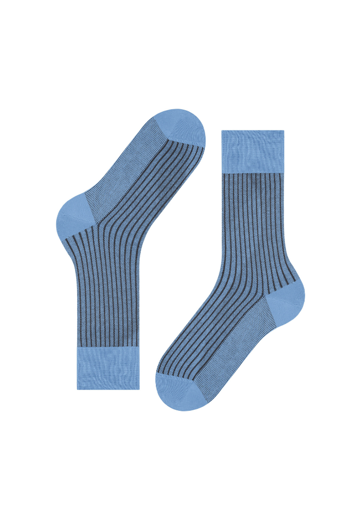 FALKE - Oxford Stripe Men Socks - HANRO