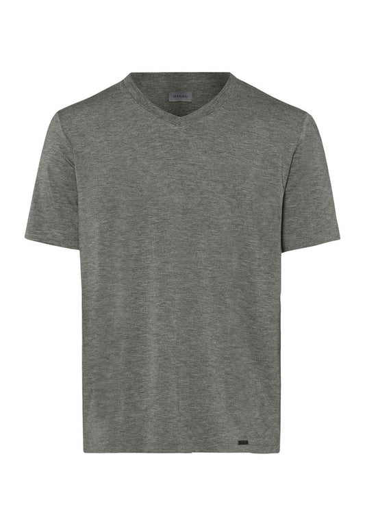 Casuals - Short Sleeved V-Neck T-Shirt - HANRO