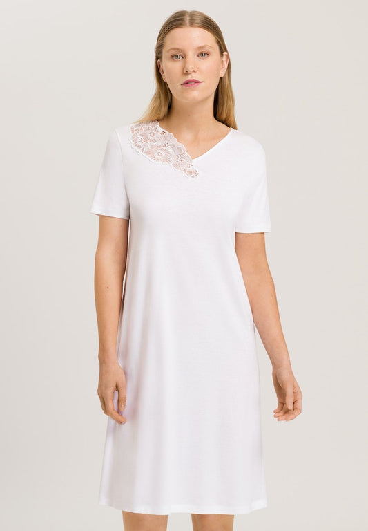 Naila - Short Sleeved Nightdress 100cm - HANRO