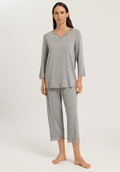 Natural Elegance - Crop-Sleeved Pyjamas