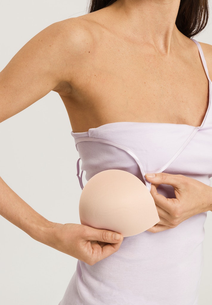 Cotton Seamless - Padded Spaghetti Top