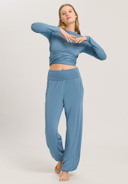 Yoga - Long Sleeved Wrap Top