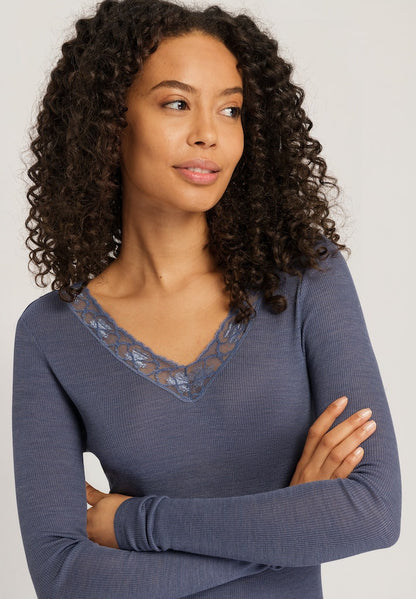 Woolen Lace - Long Sleeved Top