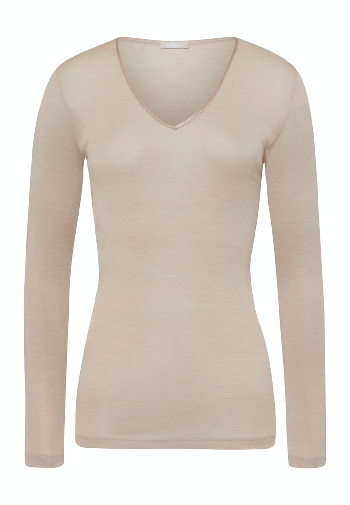 Woolen Silk - Long-Sleeved Top