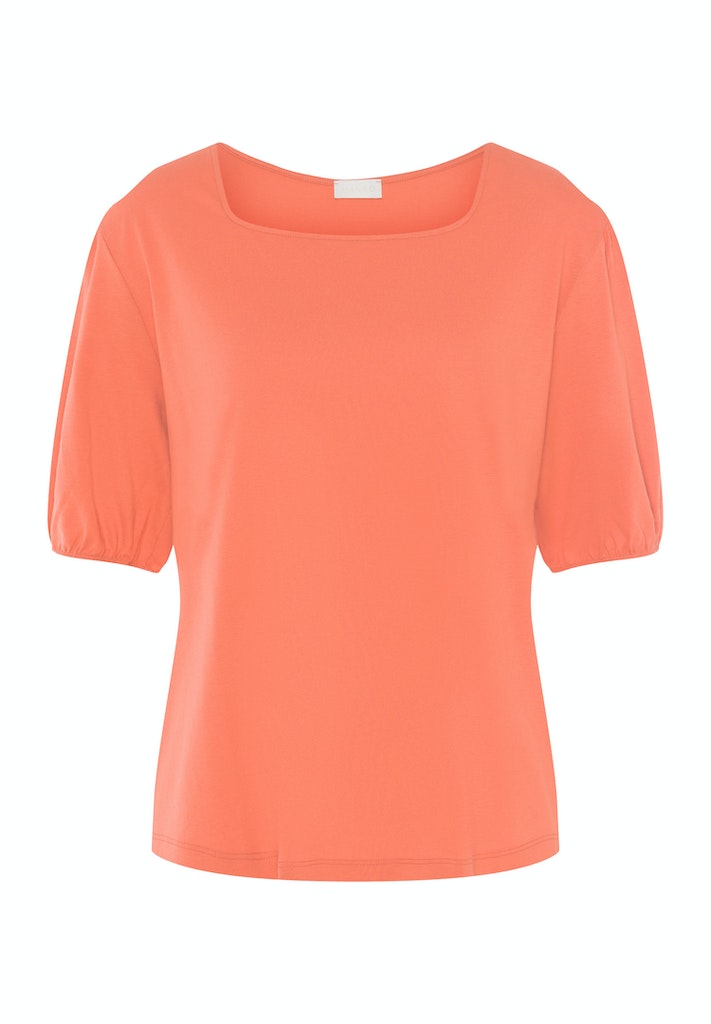 Natural Shirt - Puff Sleeved Top