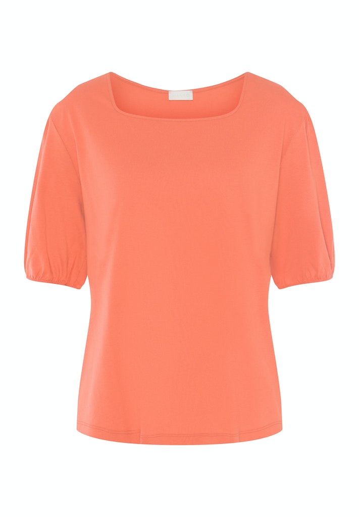 Natural Shirt - Puff Sleeved Top