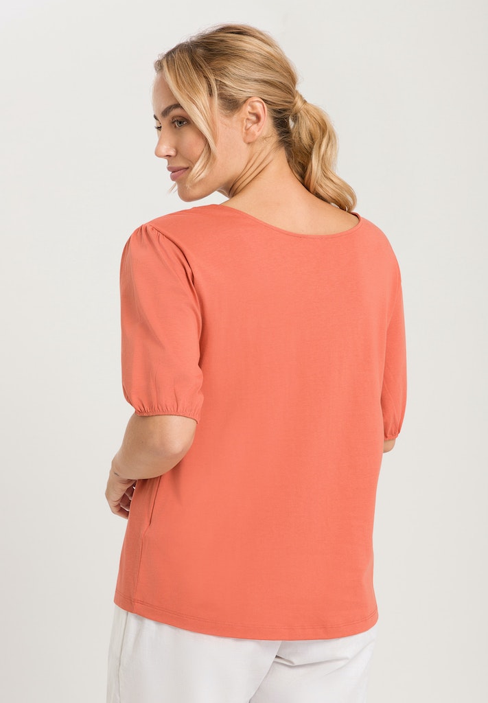 Natural Shirt - Puff Sleeved Top