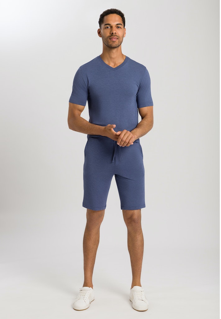 Casuals - Short Sleeved V-neck T-shirt - HANRO