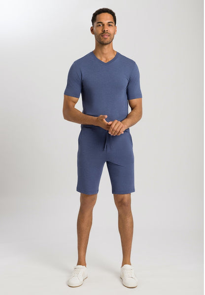 Casuals - Short Sleeved V-neck T-shirt - HANRO