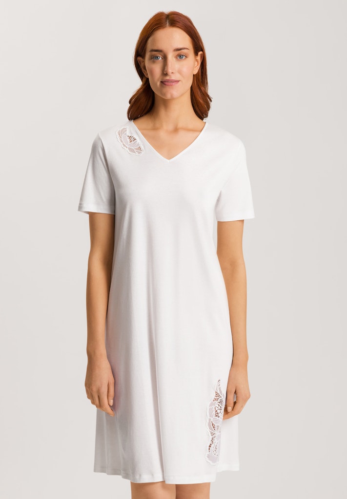 Anne - Short Sleeved Nightdress 100cm - HANRO