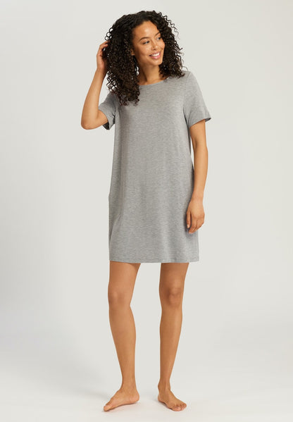 Natural Elegance -Short Sleeved Nightdress - HANRO
