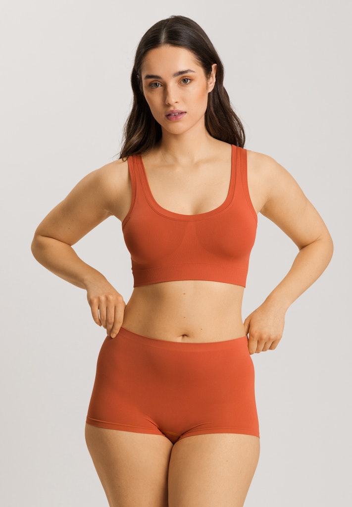 Touch Feeling - Padded Crop Top - HANRO