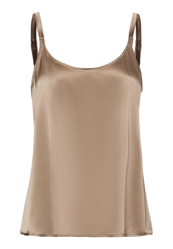 Grand Central - Silk Spaghetti Top