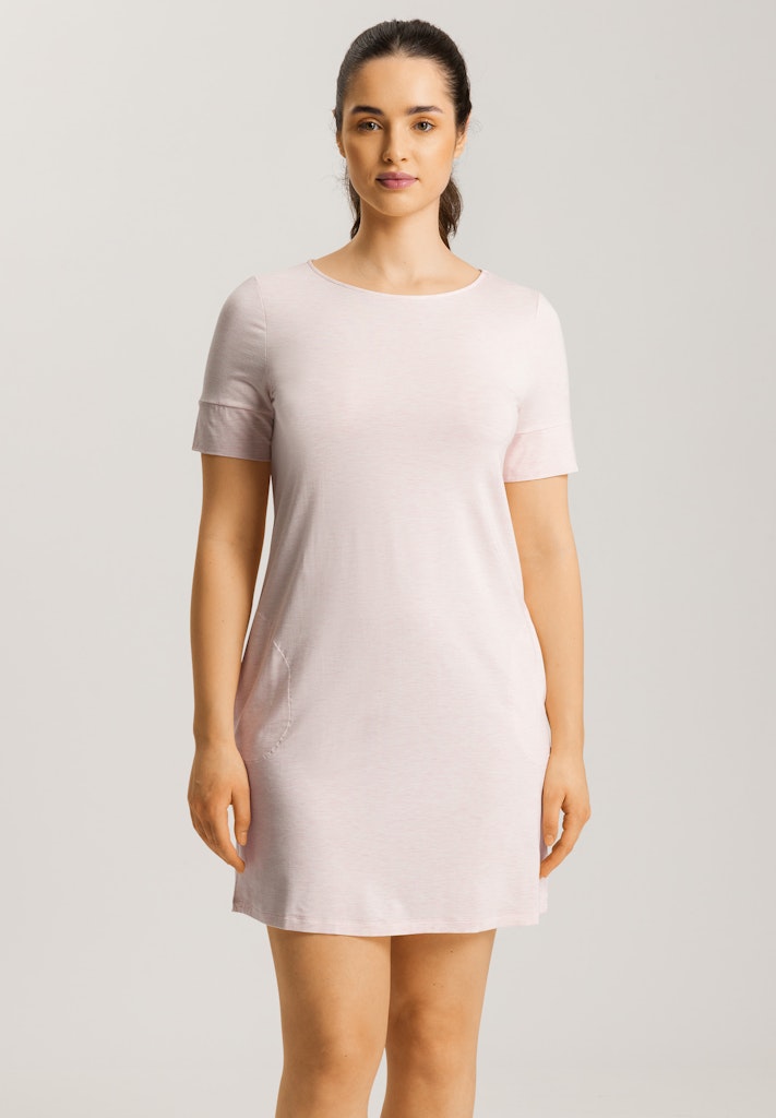 Natural Elegance -Short Sleeved Nightdress - HANRO