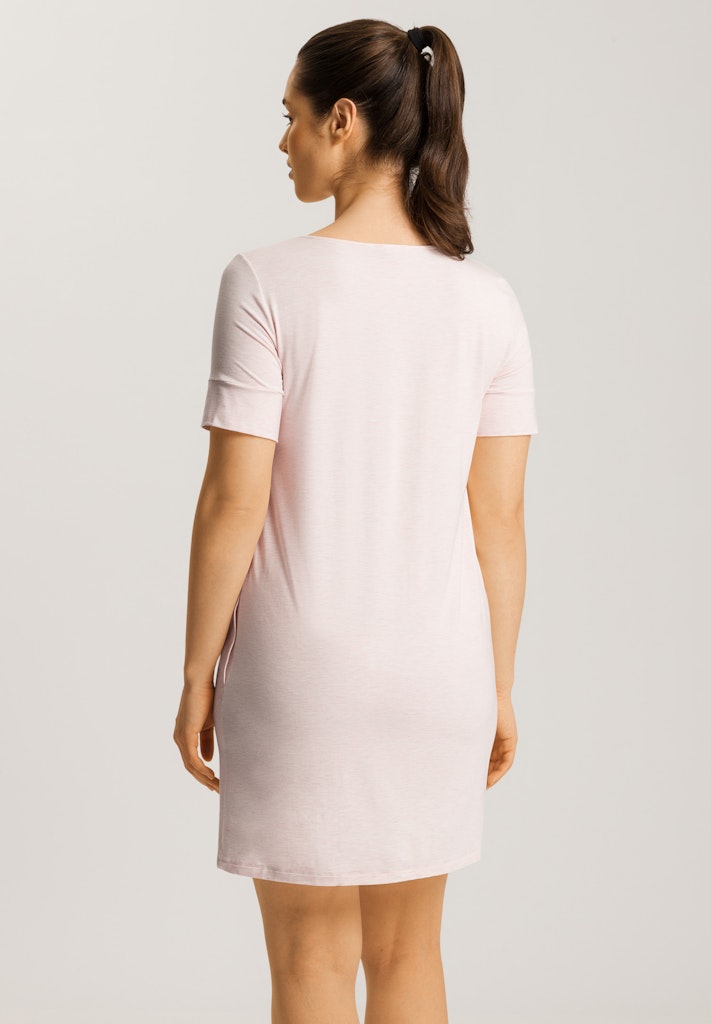Natural Elegance -Short Sleeved Nightdress - HANRO