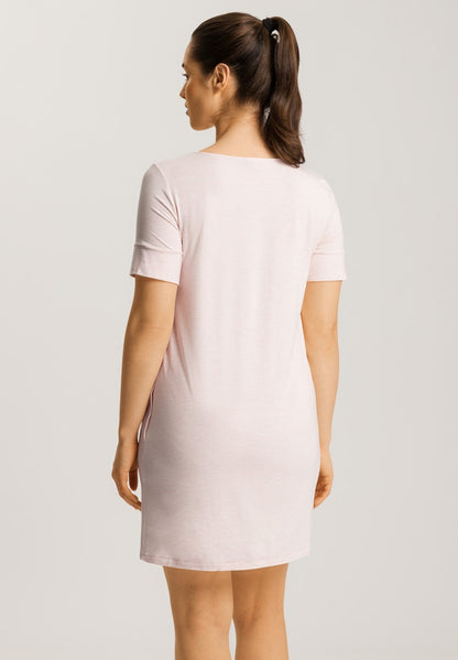 Natural Elegance -Short Sleeved Nightdress - HANRO