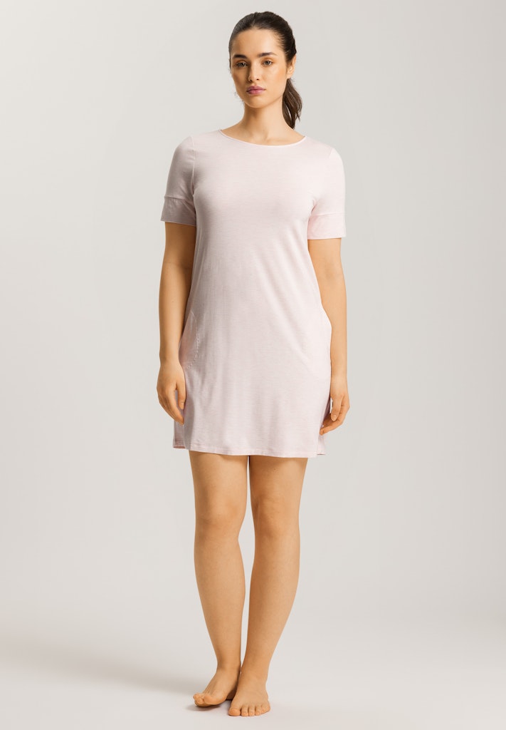Natural Elegance -Short Sleeved Nightdress - HANRO