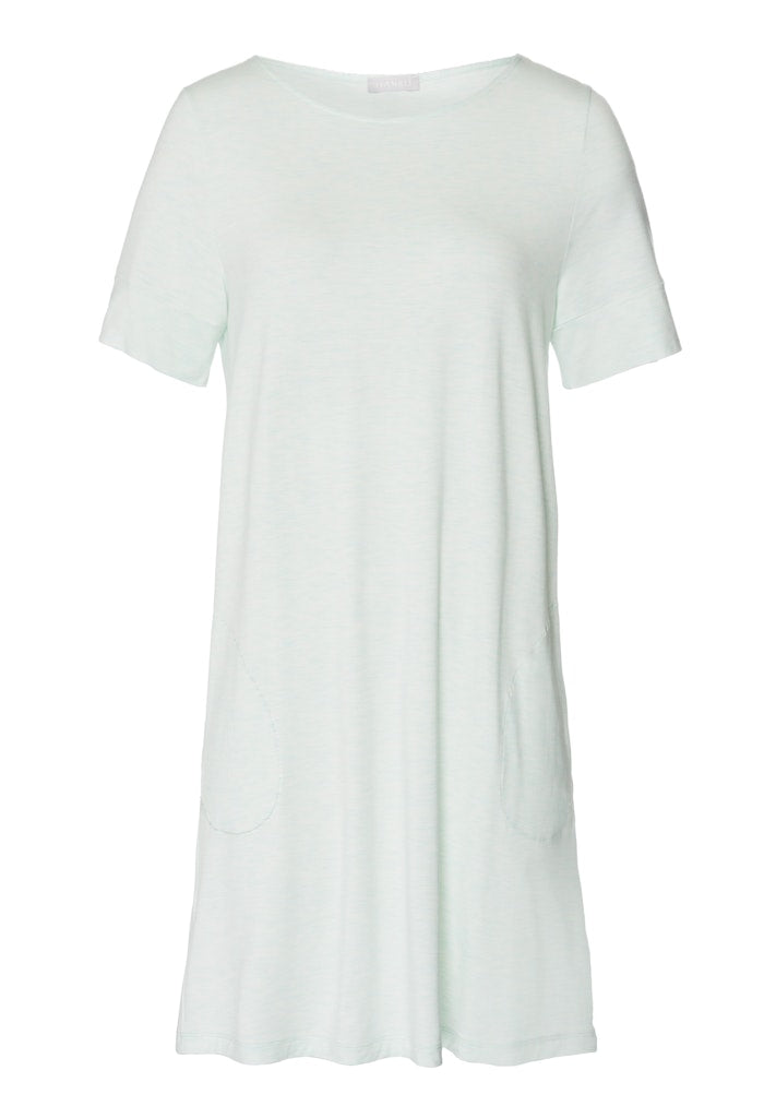 Natural Elegance -Short Sleeved Nightdress - HANRO