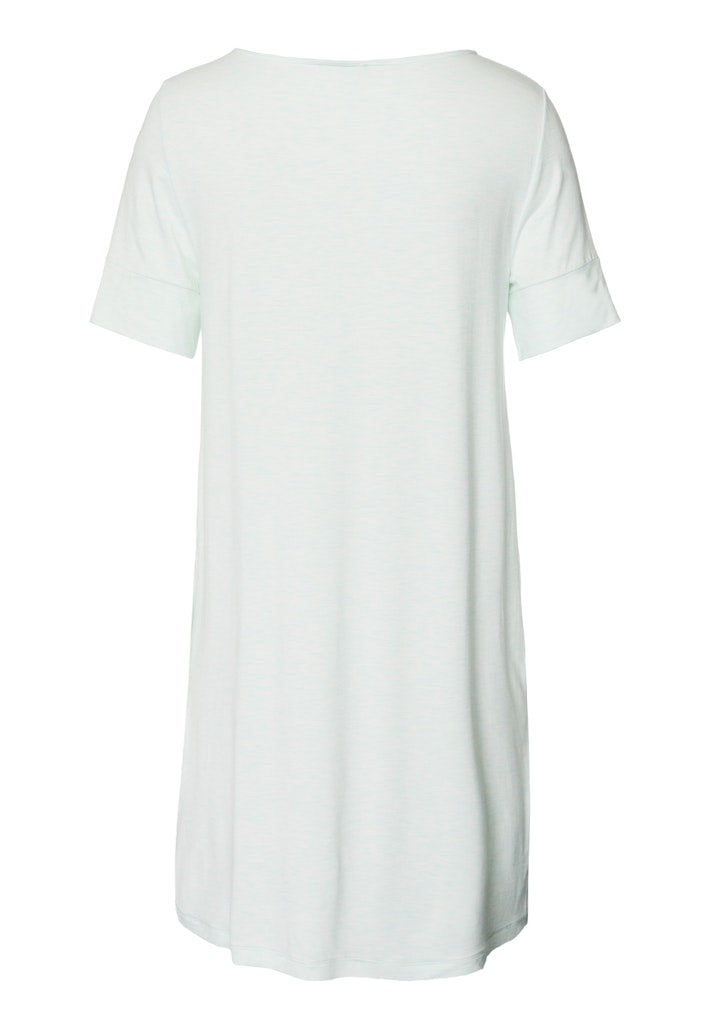 Natural Elegance -Short Sleeved Nightdress - HANRO