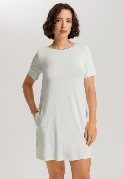 Natural Elegance -Short Sleeved Nightdress - HANRO