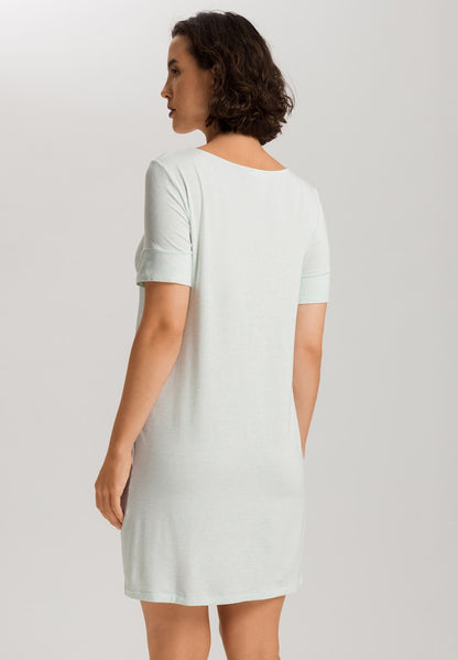 Natural Elegance -Short Sleeved Nightdress - HANRO