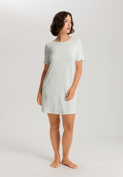Natural Elegance -Short Sleeved Nightdress - HANRO