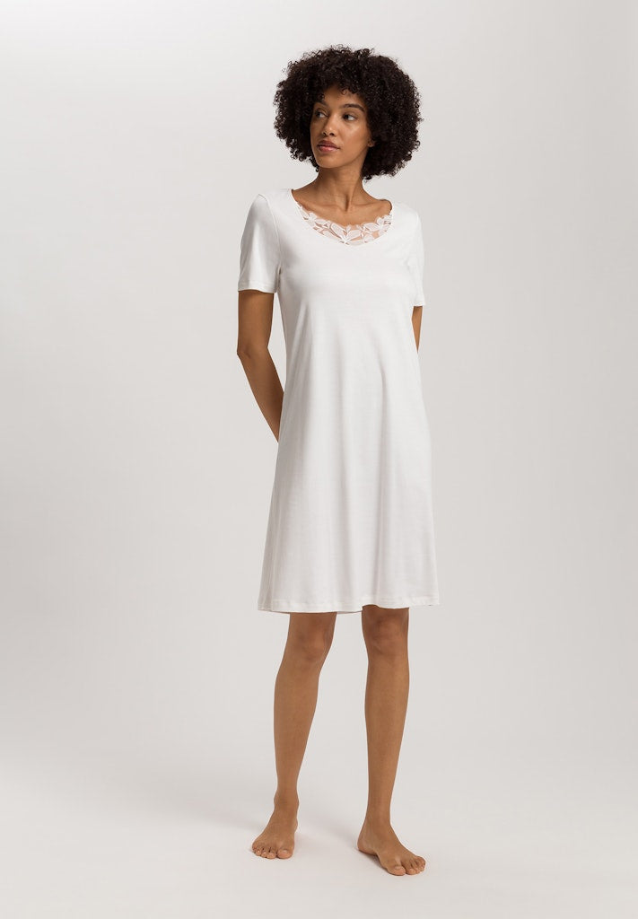 Kalea NW - Short Sleeve Nightdress 100cm - HANRO
