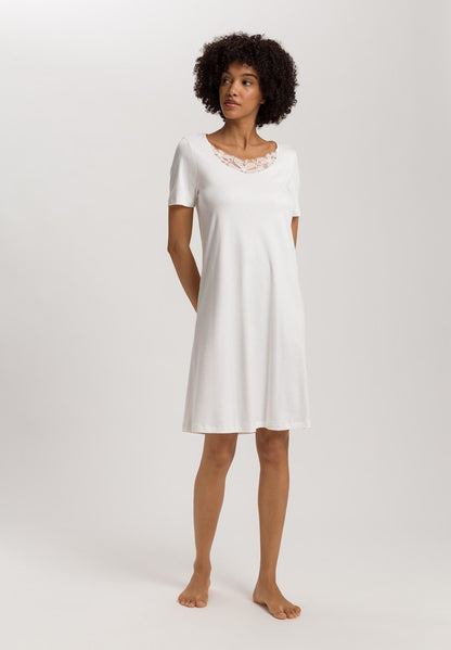 Kalea NW - Short Sleeve Nightdress 100cm - HANRO
