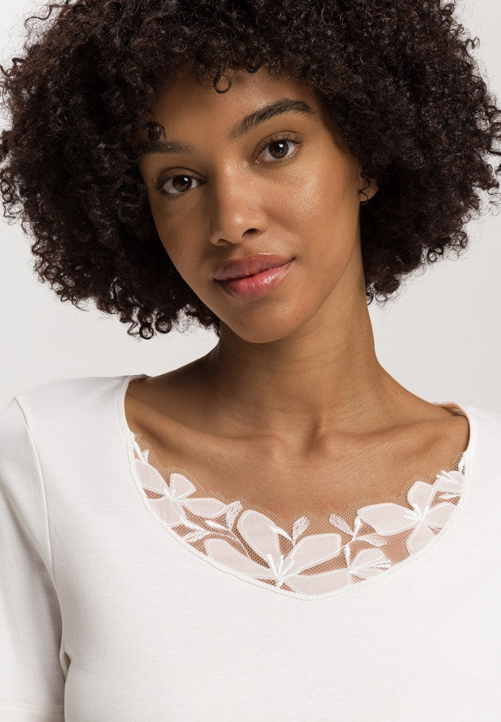 Kalea NW - Short Sleeve Nightdress 100cm - HANRO