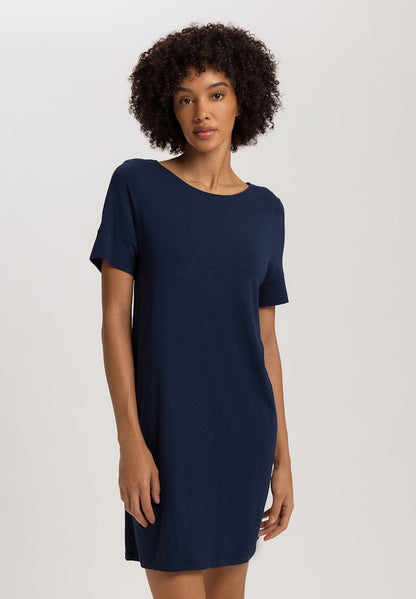 Natural Elegance -Short Sleeved Nightdress - HANRO