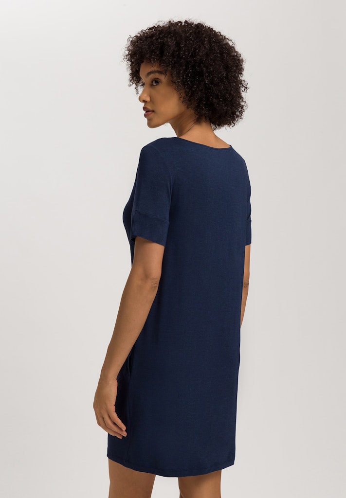 Natural Elegance -Short Sleeved Nightdress - HANRO