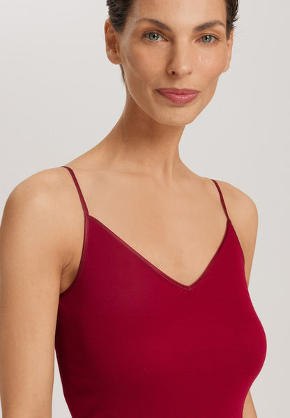 Cotton Seamless - V-Neck Spaghetti Top
