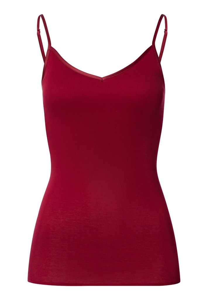 Cotton Seamless - Padded Spaghetti Top