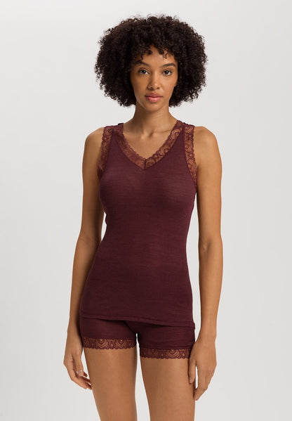 Woolen Lace - Sleeveless Top